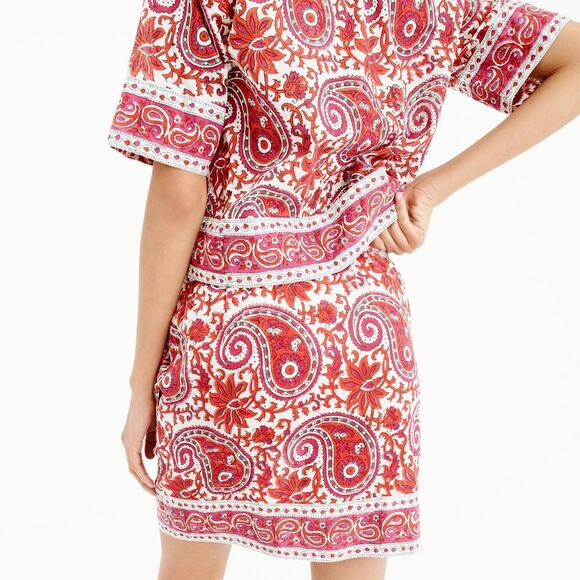 SZ Blockprints X J. Crew Cotton Mini Skirt Sz L - Picture 8 of 8